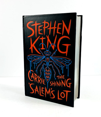 Three Novels Stephen King B&N Collectible Edition HC Book Carrie Shining Salem's-image