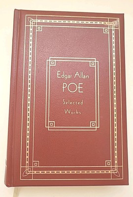 Edgar Allen Poe Selected Works 1985 Gramercy Leather Binding Literary Collection-image