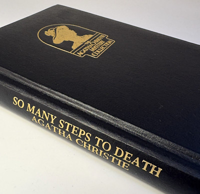 Agatha Christie Bantam Leatherette Collection - So Many Steps To Death-image