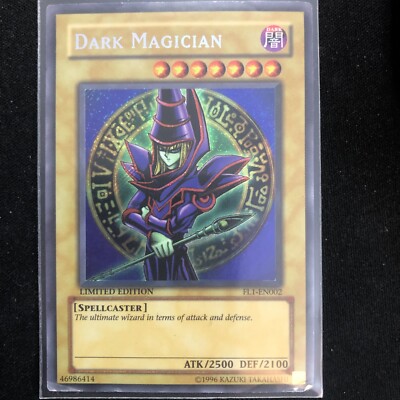 Yugioh Dark Magician FL1-EN002 Secret Rare Limited Edition-image