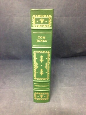 Franklin Library History Tom Jones Fielding 1980 Green Leatherette HB LN 220428-image