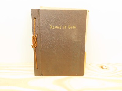 Vintage Leaves of Gold - An Anthology of Prayers Memorable Phrases 1948-image