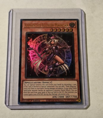 Apprentice Illusion Magician RA04-EN023 Ultra Rare 1st Edition Yugioh Tcg Nm-image