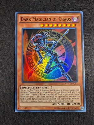 Yugioh - Dark Magician of Chaos YGLD-ENC02 Unlimited Ultra Rare NM-image