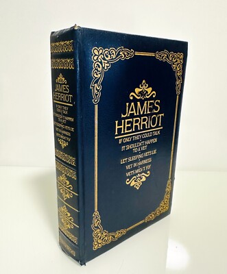 James Herriot Collection | Leather Bound Edition | 5 Vet Classics | Gilt Edges-image