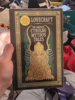 The Complete Cthulhu Mythos Tales by H.P. Lovecraft Hardcover Book w/ Poster B&N-image
