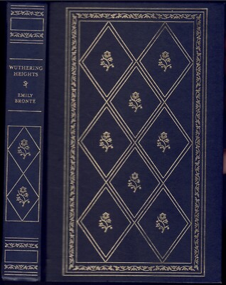 WUTHERING HEIGHTS Emily Brontë Leather Bound Franklin Library Collectible Book-image