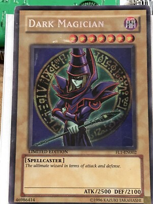 Dark Magician | FL1-EN002 | Limited Edition, Secret Rare | Yu-Gi-Oh Trading Card-image
