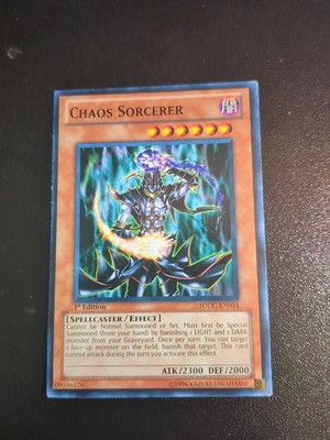 Chaos Sorcerer SDDC-EN014 Structure Deck: Dragons Collide-1st Edition 1st...-image