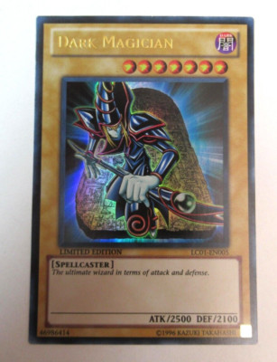 YuGiOh! Dark Magician LC01-EN005 Ultra Rare Limited Edition NM-image