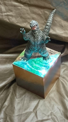 Godzilla Mosura Kaiyodo Garage Kit-image