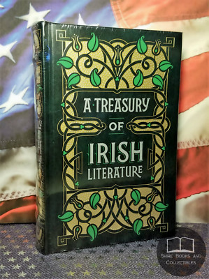 NEW SEALED A Treasury of Irish Literature by Various Bonded Leather Collectible-image