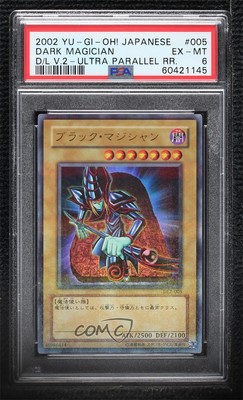 Dark Magician (Ultra Parallel) YuGiOh Duelist League Series 2 PSA 6 2003 0t5f-image