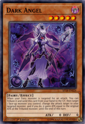 3x Dark Angel - SP18-EN024 - Common - 1st Edition SP18 - Star Pack VRAINS YuGiOh-image