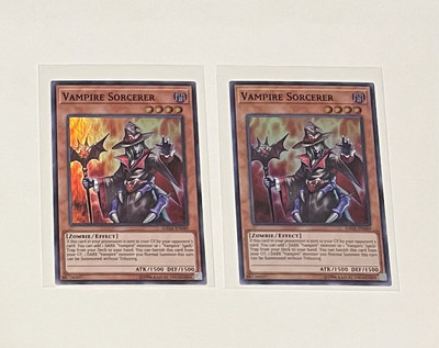 2x Yu-Gi-Oh! Vampire Sorcerer #DASA-EN049 Super Rare (NM)-image