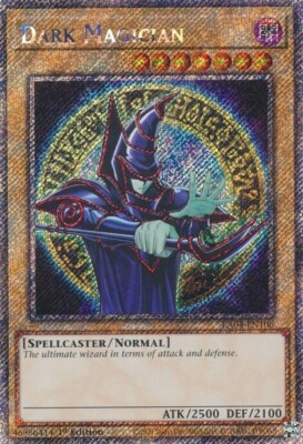Yu-Gi-Oh! Dark Magician 9th Alternative Art RA04-EN106 Platinum Secret Rare-image