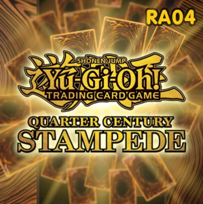 YuGiOh Quarter Century Stampede RA04 Nostalgia Set Platinum Secret Rare -image