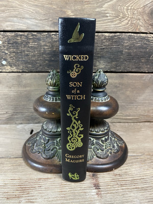 WICKED and SON OF A WITCH by Gregory Maguire (2 in 1) Deluxe Bonded Leather-image