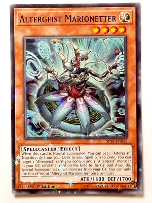Yugioh Altergeist Marionetter SP18-EN028 STARFOIL RARE 1st Edition NM-image