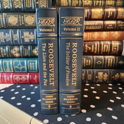 Easton Press President Collection Roosevelt Vl 1&2 Unread-image