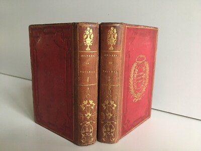 Complete Works Of BOILEAU Satires Epistles Treatise On The Sublime Lefèvre 1825-image