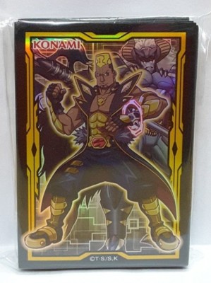 Konami Japan YU-GI-OH! LINK VRAINS Go Onizuka Card Sleeves 60Pcs 63mm x 90mm -image