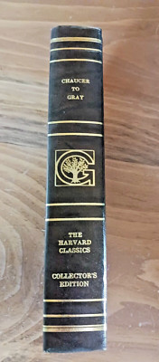 The Harvard Classics: Chaucer To Gray; Collector's Edi.  1980; NEW, UNREAD-image