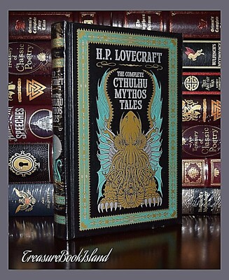 The Cthulhu Mythos Tales by H.P. Lovecraft New Sealed Leather Bound Collectible-image