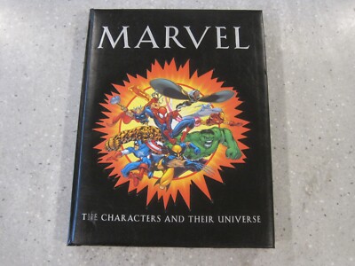 Marvel The Characters and Their Universe HC Leather Bound (Off)-image