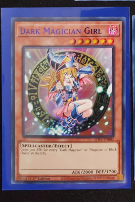 Yu-Gi-Oh! Dark Magician Girl LDS3-EN082 - Blue Ultra Rare - NM-image