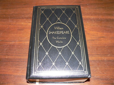 William Shakespeare The Complete Works 1990 Literary Classics Fine Bound HC Book-image