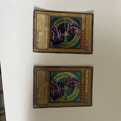 Yu-Gi-Oh! Dark Magician Lot Of 3 MP - LP DDS-002 BPT-001 SDY-006 Trading Cards-image