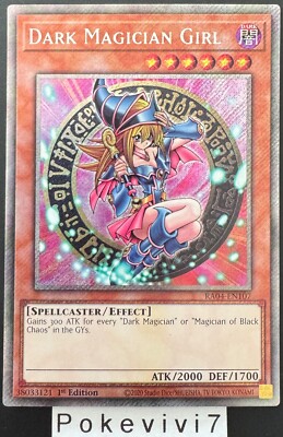 YU-GI-OH! Card DARK MAGICIAN GIRL RA04-EN107 PSR NEW-image