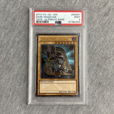 2013 Yu-Gi-Oh! Dark Magician Ultimate Rare YSYR-EN001 PSA 9-image