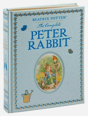 The Complete Peter Rabbit By Beatrix Potter ~ New Illustrated Leather Bound-image