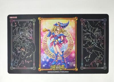 Yu-Gi-Oh! Konami TCG Dark Magician Girl Game Mat Playmat : NEW + Loose - No Box-image