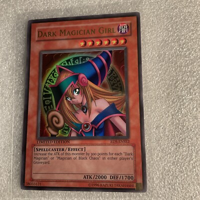 Yu-Gi-Oh! Yugioh Card A Dark Magician Girl Limited Edition RDS-ENSE2 New!!-image