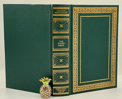 1977 ICL THE THORN BIRDS Colleen McCullough Collector’s LIMITED Edition 24K GOLD-image