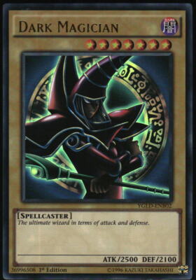 Yu-Gi-Oh! - Dark Magician 2015 YGLD-ENB02 Ultra Rare 1st Edition-image