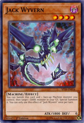 Jack Wyvern - SP18-EN016 - Common - 1st Edition - Moderately Played-image