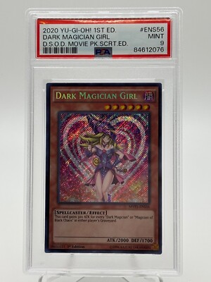 2020 Yugioh D.S.O.D. Movie Dark Magician Girl #ENS56 PSA 9-image
