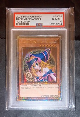 Dark Magician Girl MP24-EN009 1st Ed. PSA 10-image