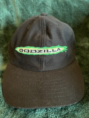Vintage 1998 Godzilla Movie Promotional Hat Super Rare-image