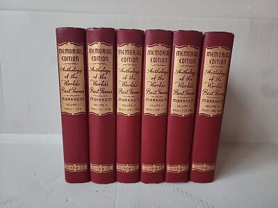 Markham's Anthology of the World's Best Poems Memorial Edition - Six Volumes-image