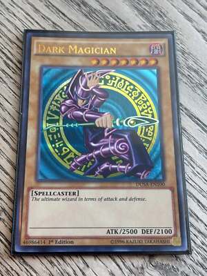 YUGIOH! Dark Magician DUSA-EN100 Ultra Rare 1st Edition NM (SDY ART)-image