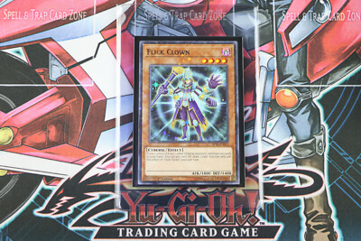 YuGiOh Flick Clown SP18-EN013 1st Edition Starfoil Rare-image