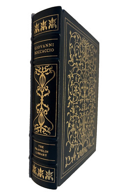 Stories From Decameron Giovanni Boccaccio Franklin Library Leather 1977 Limited-image