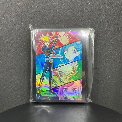 Yugioh Official Link Vrains Duelist Set Playmaker Sleeves 70-image