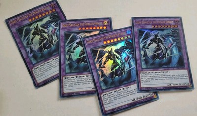 Yugioh Dark Magician The Dragon Knight Ultra Rare GFP2 1st Edition-image