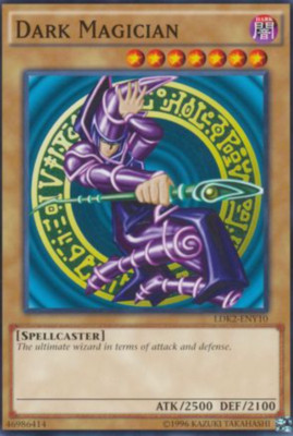 1X NM Dark Magician - LDK2-ENY10 - Common Unlimited - Yugi-image